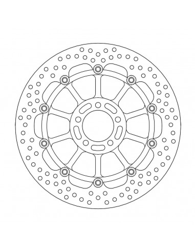 BRAKE DISC HALO FLOAT FT