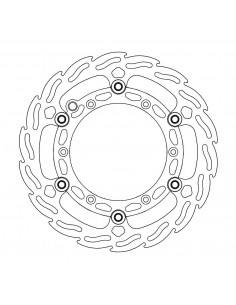 BRAKE DISC FLAME FLOAT FRONT