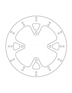 BRAKE DISC ROUND FRONT