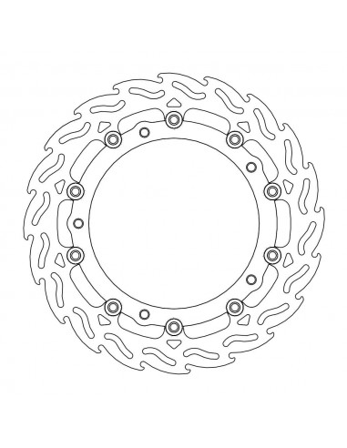 BRAKE DISC FLAME FLOAT FT R