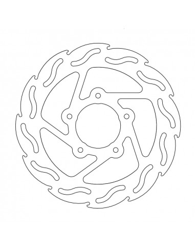 BRAKE DISC FLAME SCOOTER