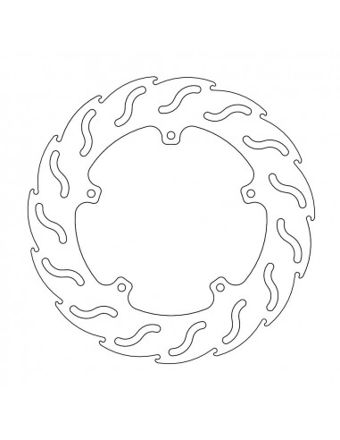 BRAKE DISC FLAME SCOOTER