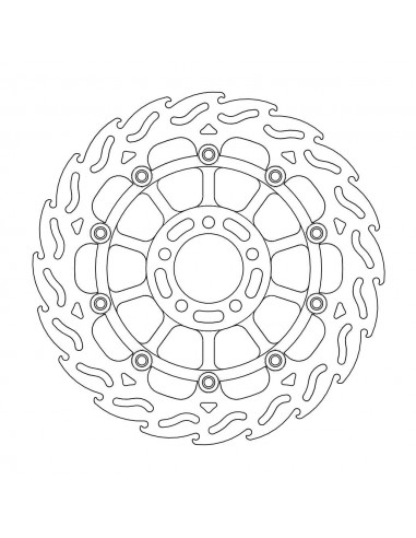 BRAKE DISC FLAME FLOAT FT L