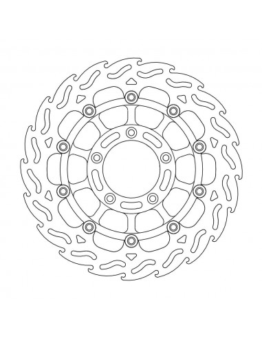 BRAKE DISC FLAME FLOAT FT L