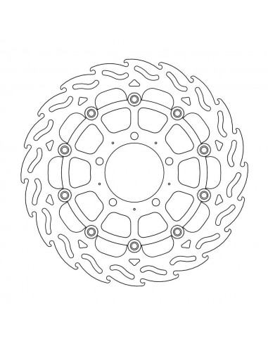 BRAKE DISC FLAME FLOAT FT R