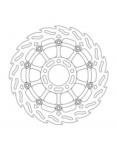 BRAKE DISC FLAME FLOAT FT R