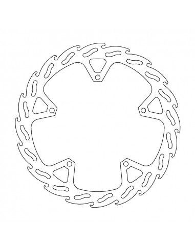 BRAKE DISC FLAME FRONT