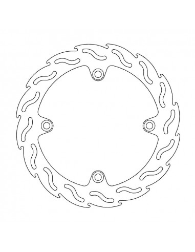 BRAKE DISC FLAME REAR