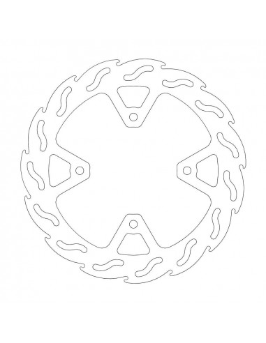 BRAKE DISC FLAME REAR