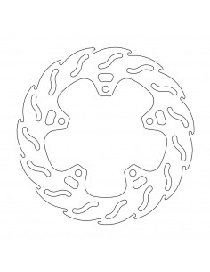 BRAKE DISC FLAME REAR