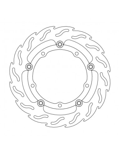 BRAKE DISC FLAME FLOAT FT L