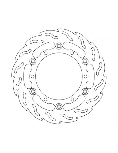 BRAKE DISC FLAME FLOAT FT R
