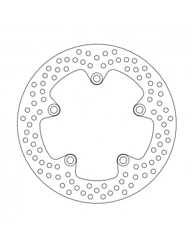 BRAKE DISC HALO REAR