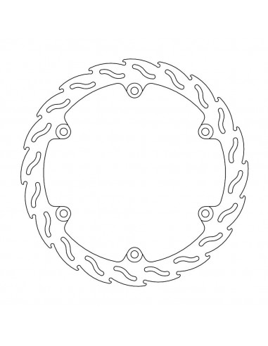 BRAKE DISC FLAME FRONT RIGHT