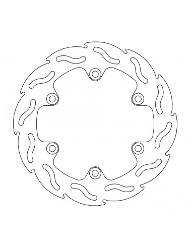 BRAKE DISC FLAME REAR