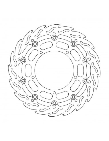 BRAKE DISC FLAME FLOAT FT L