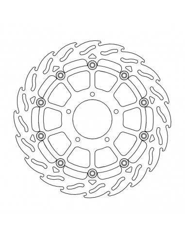 BRAKE DISC FLAME FLOAT FT L