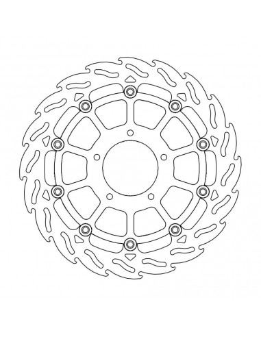 BRAKE DISC FLAME FLOAT FT R
