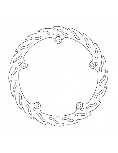 BRAKE DISC FLAME FRONT RIGHT