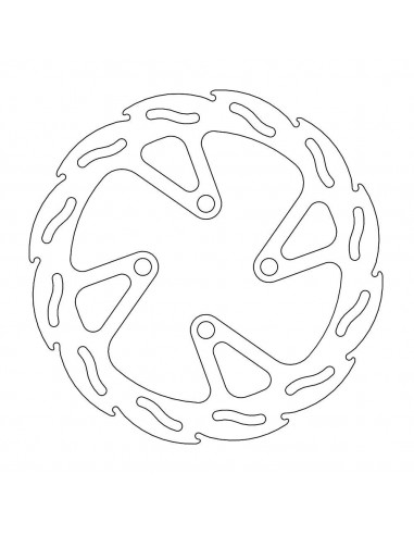 BRAKE DISC FLAME FRONT