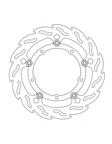 BRAKE DISC FLAME FLOAT FT R