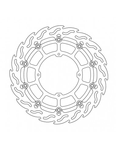 BRAKE DISC FLAME RACING SM FR