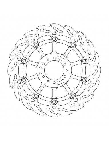 BRAKE DISC FLAME FLOAT FT R
