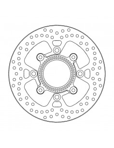 BRAKE DISC HALO REAR