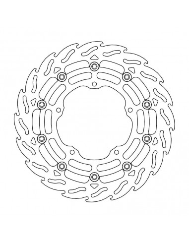 BRAKE DISC FLAME FLOAT FT L