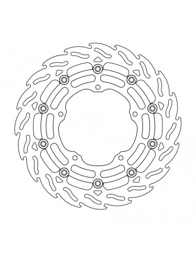 BRAKE DISC FLAME FLOAT FT R