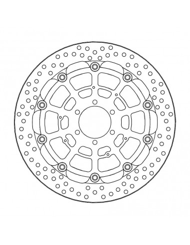 BRAKE DISC HALO RACING FR L