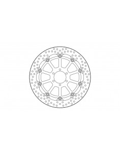 BRAKE DISC HALO RACING FR R