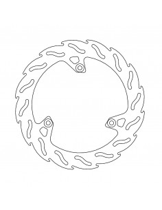 BRAKE DISC FLAME REAR
