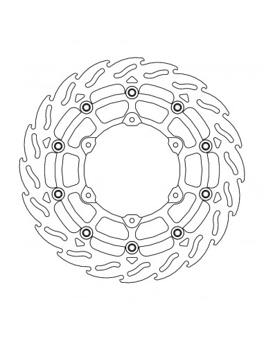 BRAKE DISC FLAME FLOAT FT L