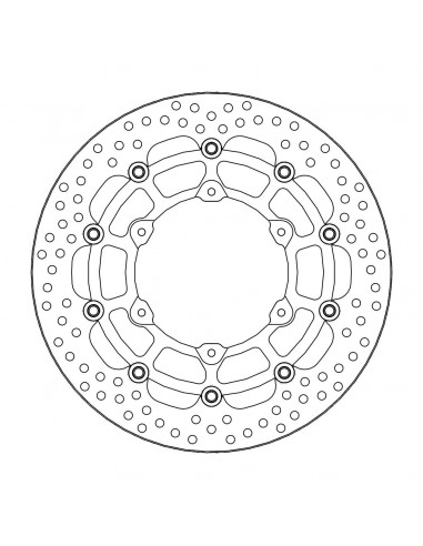 BRAKE DISC HALO FLOAT FT L