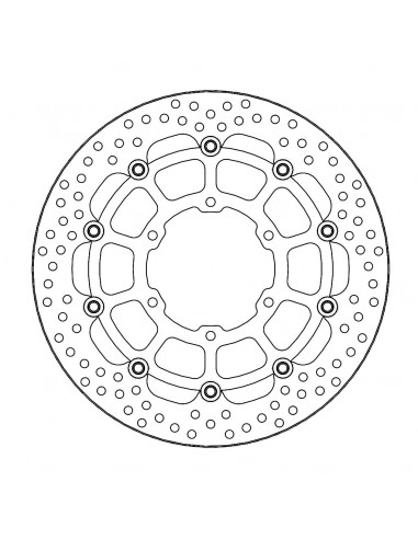 BRAKE DISC HALO FLOAT FT