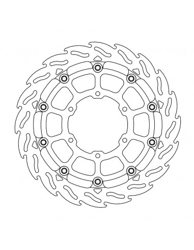 BRAKE DISC FLAME RACING FT R