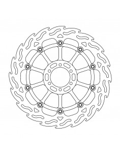 BRAKE DISC FLAME FLOAT FT L