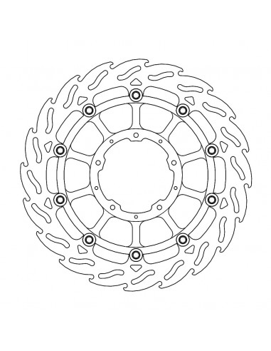 BRAKE DISC FLAME FLOAT FT L