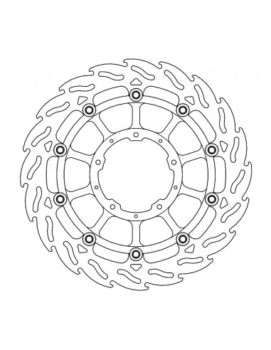 BRAKE DISC FLAME FLOAT FT R
