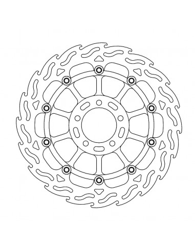 BRAKE DISC FLAME RACING FT L