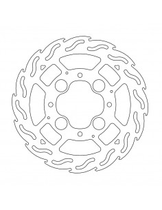 BRAKE DISC FLAME REAR