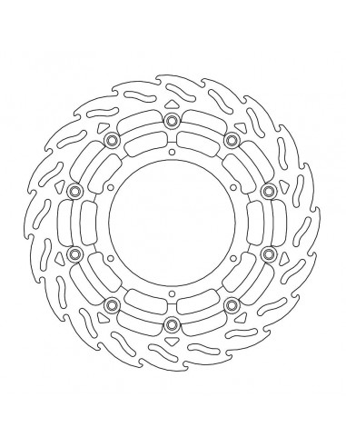 BRAKE DISC FLAME FLOAT FT R