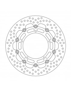 BRAKE DISC HALO RACING FR