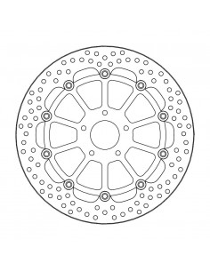 BRAKE DISC HALO RACING FR