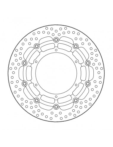 BRAKE DISC HALO FLOAT FT