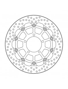 BRAKE DISC HALO RACING FR