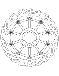 BRAKE DISC FLAME FLOAT FT L