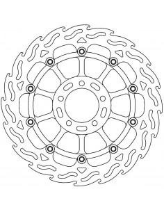 BRAKE DISC FLAME FLOAT FT L