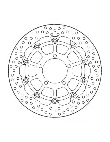 BRAKE DISC HALO RACING FR